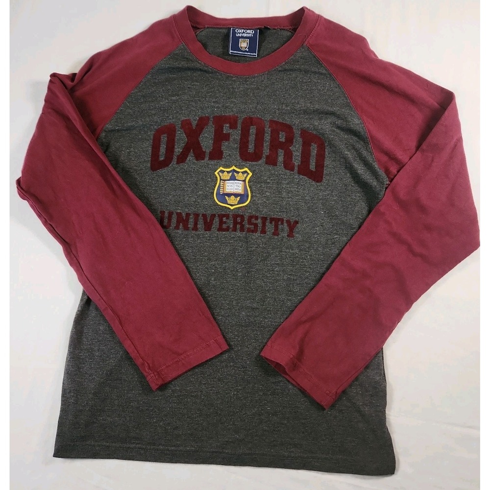 Oxford University Official Merch Longsleeve-T Size L Embroidery Logo On Front
